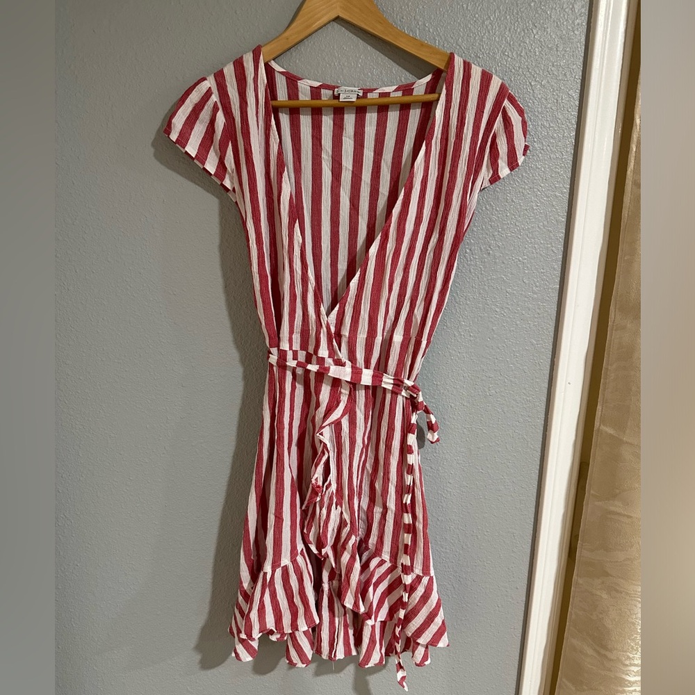 J  crew cover up wrap dress good condition size XS